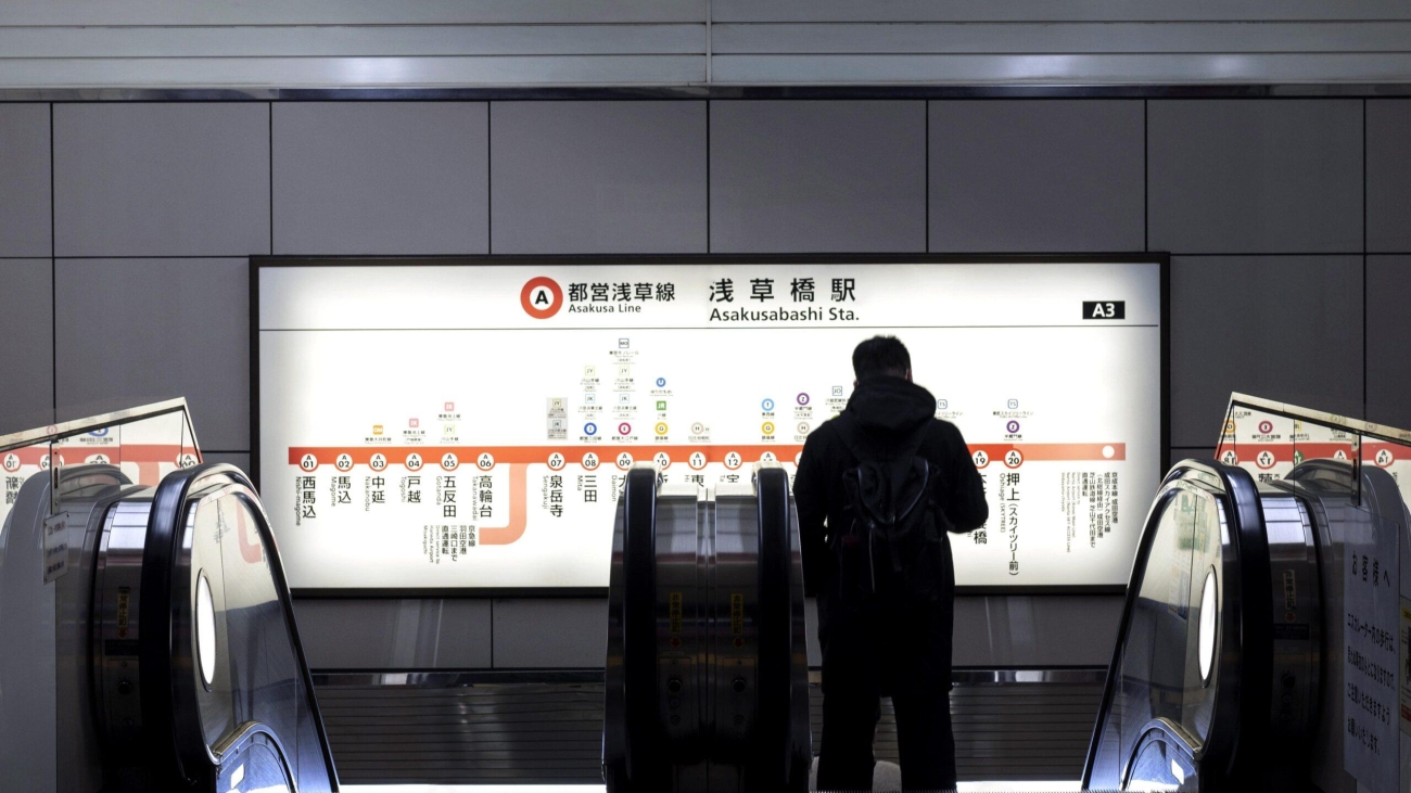 Digital signage in a manufacturing facility displaying real-time production data.