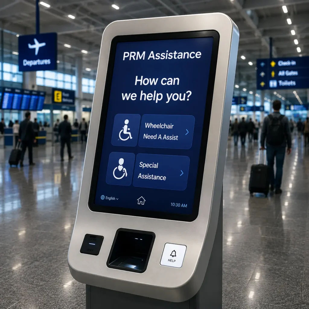 PRM Assistance Kiosk