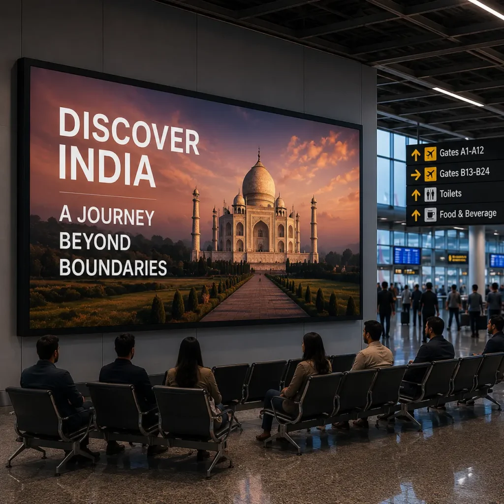 Airport DOOH Ad Network