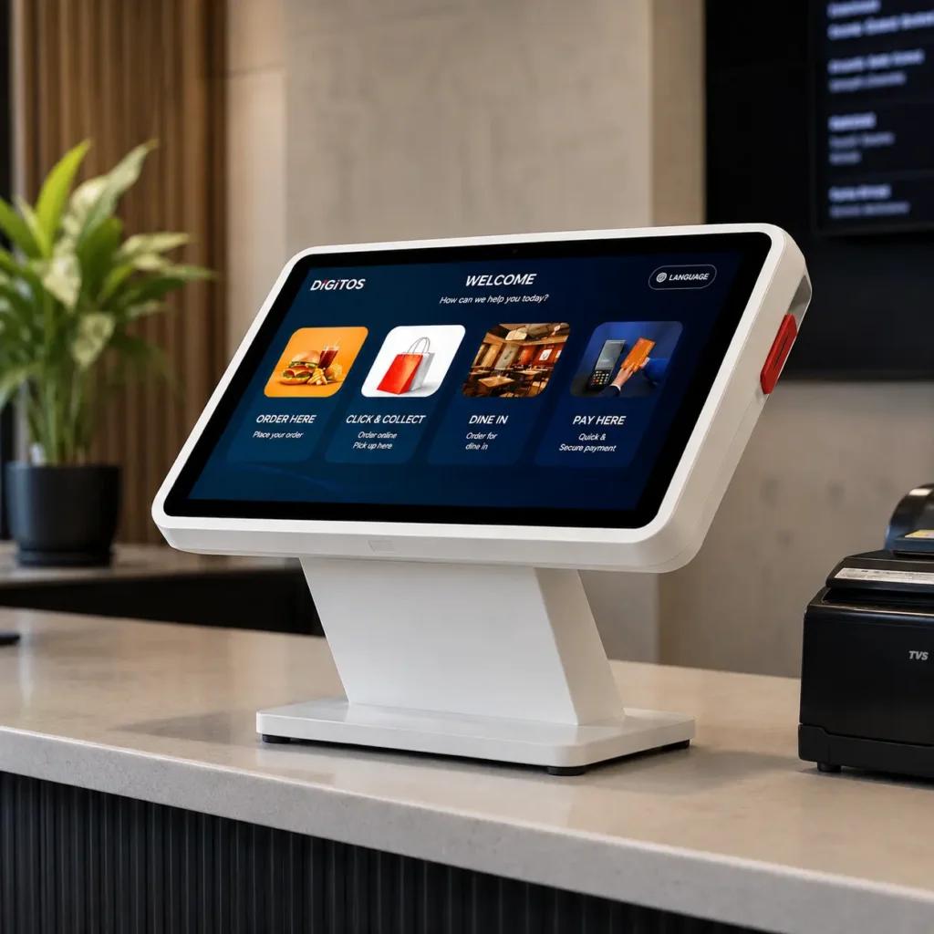 horizontal Touch kiosk