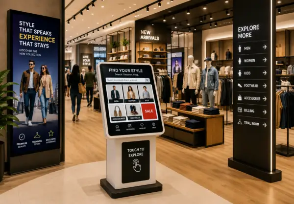 Retail fitouts kiosk