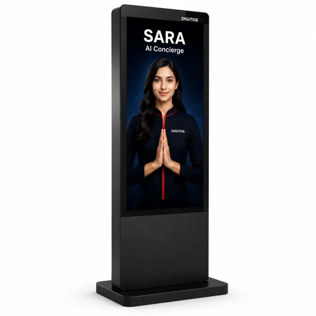 touch kiosk for fashion store